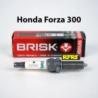 หัวเทียน BRISK PREMIUM ZS ไร้เขี้ยว Honda Forza 300 Spark Plug (SZ01RC) รองรับเฉพาะเบนซิน 95 Made in EU