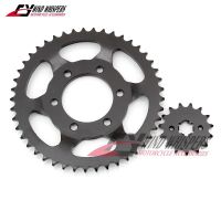 เฟืองหน้าหลังรถจักรยานยนต์สำหรับ Yamaha XT225 XT 225 D,E,F,L,M N,P,R,S,T,V W Serow 225 1992-2007 (15 T/ 45T ขนาดโซ่: 428)