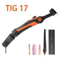 Professional WP17 TIG Torch 150A GTAW Tungsten Welding Gun Argon Air Cooled WP17V Gas Valve W7FV Flexible TIG Welding Torch