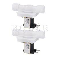 BQLZR 2Pcs Electric Solenoid Valve for Water DC12V G1/2" N/C 0.02 - 0.8 Mpa Valves