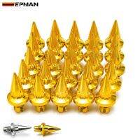 EPMAN -25pcs/lot Plastic Spike Wheel Rivets For Wheel Rims Cap Lip Screw Bolt Tires EPAS056 Nails  Screws Fasteners