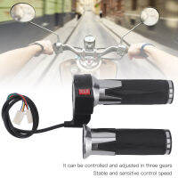 1 คู่ Handlebar คันเร่งจับ 3 การควบคุมความเร็ว Universal Throttle Handle สำหรับ Electric Bikes