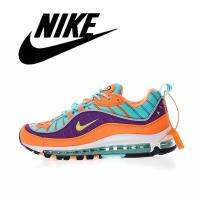 152 MAX 98 Mens Wearable Running Shoes Increase Height Sneakers Purple Orange 924462-800#40-45