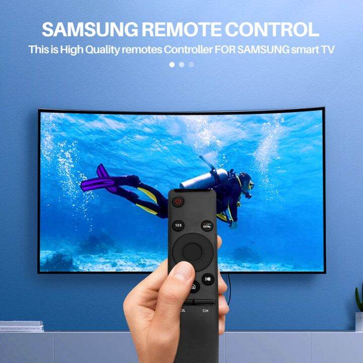 เปลี่ยนรีโมทคอนลทีวีสำหรับ-samsung-led-3d-smart-player-สีดำ433mhz-controle-remoto-bn59-01242a-bn59-01265a-bn59