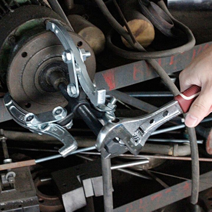 พร้อมส่ง-ไทย-สามขา-ดูดลูกปืน-3-นิ้ว-6นิ้ว-ดูดมูเล่-3ขา-สามขา-ดูดลูกปืน-ดูดมูเล่-ขายาว-3-jaw-bearing-puller-auto-gear-remover-pulling-extractor-tool