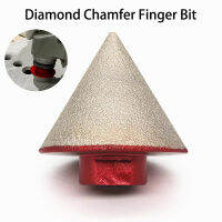 Dia 48มม. เพชร Chamfer Finger Bit 58-11หรือ M14หรือ M10ด้ายขยายรูปร่างรอบ Chamfer Milling Bits สำหรับกระเบื้องเซรามิค