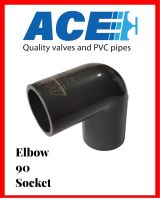 ACE 4" PVC ELBOW 90° SOCKET ข้องอ 90° 4"