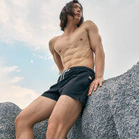 SALAWAN กางเกงว่ายน้ำ -Swim Shorts-Black Sand