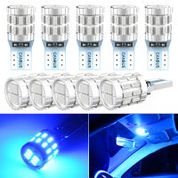 10x W5W 168 194 T10 5W5 2821 2825 LED Car Accessories 3000K Amber 6000 White Blue Red Wedge License Plate Lamp Led Dome Lights