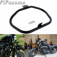 Motorcycle Black Engine Crash Guard Bar for Harley Sportster 1200 883 2004-later XL883 XL1200 32mm Front Bumper Protection Covers