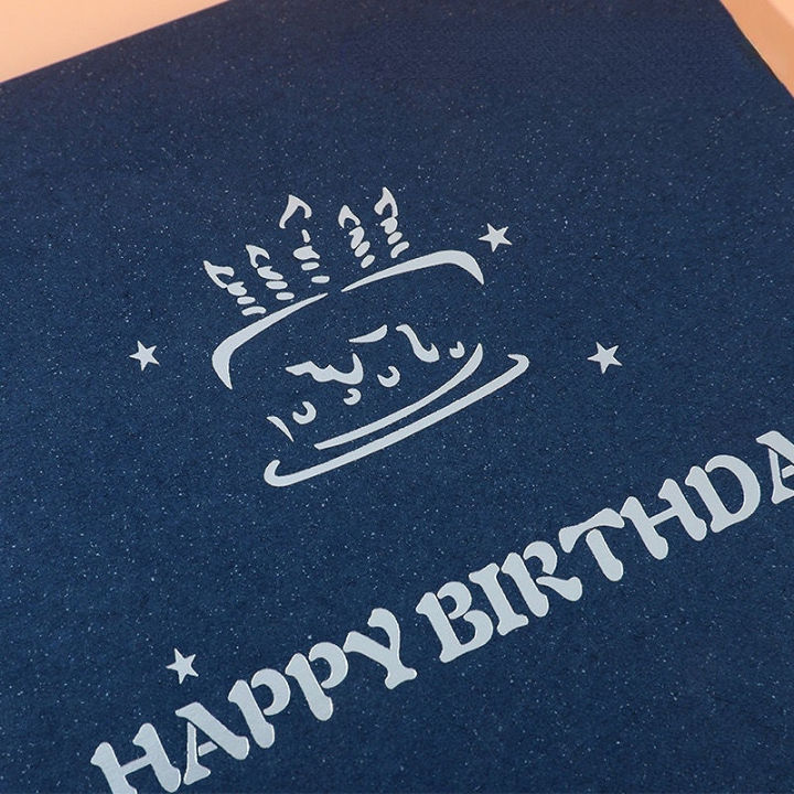 yohei-3d-บัตรอวยพรวันเกิด-รูปร่างเค้ก-ใช้สำหรับอวยพรวันเกิด-พรให้เพื่อน