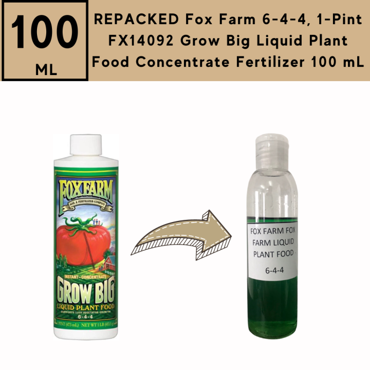 Fox Farm 644, 1Pint FX14092 Grow Big Liquid Plant Food Concentrate