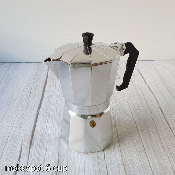 หม้อต้มกาแฟสดมอคค่าพอท-moka-pot-อลูมิเนียม