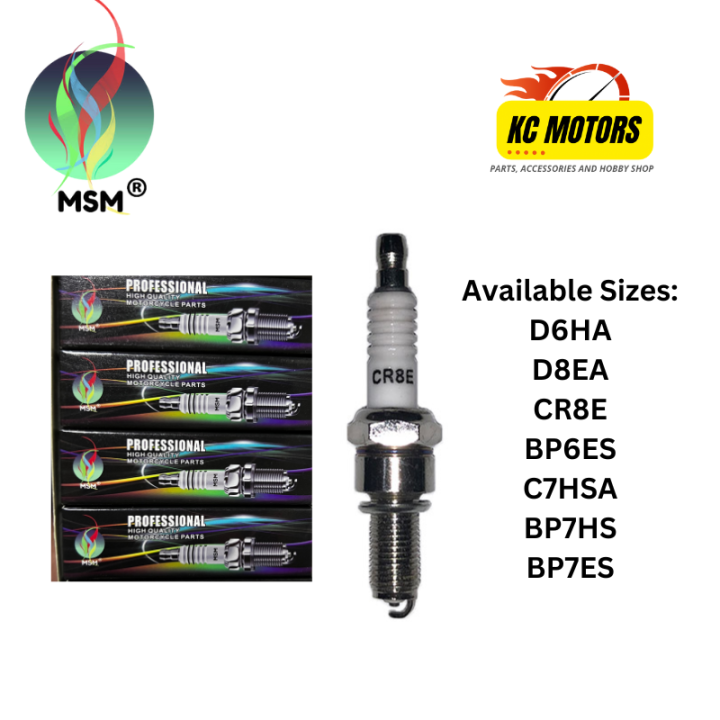 Spark Plug for Wave 125 / XRM / Mio / Wave 100 / TMX/ HD3 Lazada PH