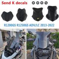 กระจกบังลม R1250GS R1200GS สำหรับ BMW R1200GS R 1200 GS LC R1250GS R1250 GS ADV ผจญภัย2013-2023ปกป้องหน้าจอ