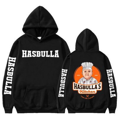 Hasbulla Kitchen Fighting Meme Hoodie Men Mini Khabib Blogger Funny Hoodies Oversized Sweatshirts Male Casual Long Sleeve Size XS-4XL