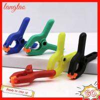 LANGTAO 1Pc/10Pcs เครื่องมืองานไม้ สปริงหนีบ พลาสติกทำจากพลาสติก ไนล่อนสลับ ที่หนีบมือ ของใหม่ 2นิ้วค่ะ ที่หนีบไม้ ปลอกรัดตรึงงานไม้