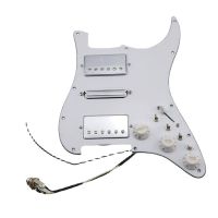 KR-Guitar Humbucker Pickup St 7-Way Type Fully Loaded Pickguard Multifunctional Push-pull Switch