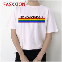 S-5XL LGBT สไตล์เกาหลี เสื้อยืด oversizes Brand เสื้อยืด oversizes Summer Sleeve Slim เสื้อเชิ้ต blouse