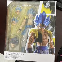 อะนิเมะ SHFiguarts Gogeta รูป Blue Hair Gogeta โรงละคร Edition Joint Movable ตุ๊กตาของเล่นสะสมคริสต์มาสของขวัญ For888