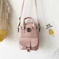 Women Zipper Mobile Phone Bag PU Leather Mini Shoulder Crossbody Bags Fashion Solid Color Small Messenger Bag Flap Coin Wallet Cross Body Shoulder Bag