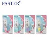 เทปลบคำผิดโปรไลน์ พลัส เปลี่ยนไส้ได้ FASTER C659+REFILL ทางร้านคละสีให้