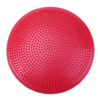 Yoga Cushion Universal Solid Color Balance Cushions Rounded Fitness Floor Mat Accessories Exercise Accessory Red