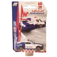 โมเดลรถเหล็ก Majorette FORD MUSTANG BOSS _ DUBAI AMBULANCE SUPER CARS #Blue-White , #Pink-White รถฉุกเฉินดูไบ 998 โมเดลรถสะสม