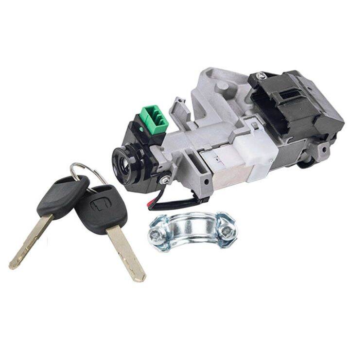 ignition-switch-cylinder-lock-auto-trans-2-keys-for-03-11-honda-accord-crv-fit-civic-odyssey-35100-sda-a71