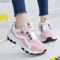 CODwumei04 breathable womens Shoes thick soled sports shoes womens running single shoes students casual shoes
