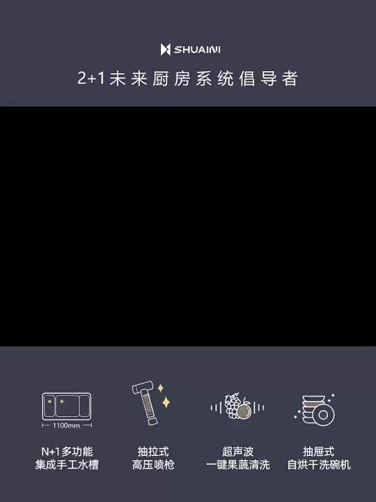 Integrated Sinks Dishwasher All In One Household Ultrasound ion