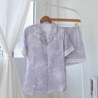 ชุดนอน Muslin pajamas Silk Satin ( รุ่น N1106,N1107, )