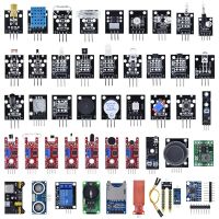 【jw】۞❈☃  45 Kinds of Sensors Digital Temperature Humidity Soil Buzzer Sound Ultrasonic Sensor Module UNO R3 MEGA2560