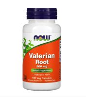 [ วาเลอเรียน ] NOW Foods, Valerian Root (500 mg) x 100 แคปซูล Veg Capsules