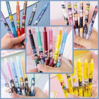 【Ready Stock】 ☢ C13 6Pcs/Set ❀ Demon Slayer / NARUTO / Jujutsu Kaisen / Genshin Impact / Pikachu Pens ❀ Gel Ink Pen Neutral Pens for School Office Writing Utensils