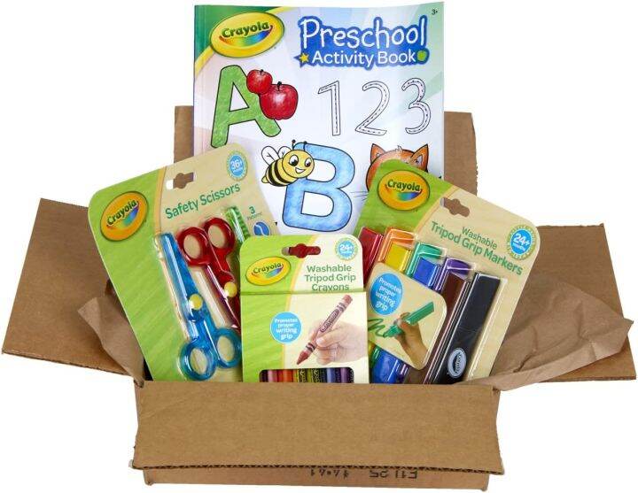Crayola Young Kids Art Supplies Bundle, Art Set for Girls and Boys