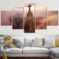 Lord Jesus Christ Canvas Painting - Modern Wall Art Print For Home Decor-ภาพความงามสำหรับตกแต่งห้องวัยรุ่น