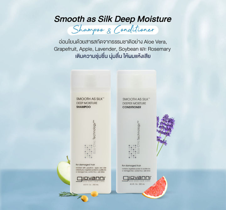 giovanni-ครีมนวดผมสำหรับผมเสีย-giovanni-eco-chic-smooth-as-silk-deep-moisture-conditioner-250-ml