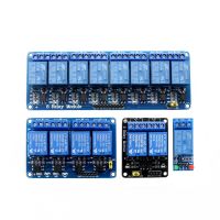 【❂Hot On Sale❂】 Maries store โมดูลสำหรับ Arduino Diy ขยายทริกเกอร์ระดับต่ำ,รีเลย์ Dc 5V 1 2 4 8ช่องสัญญาณ