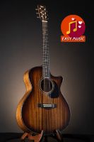 กีตาร์โปร่งไฟฟ้า Gusta Grand Koa Acoustic-Electric Guitar