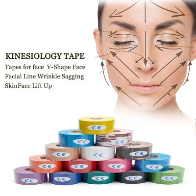 Kinesiology Tape Bandage Tapes for face V-Shape Face Facial Line Wrinkle Sagging Skin Face Lift Up Muscle Pain Relief Sticker