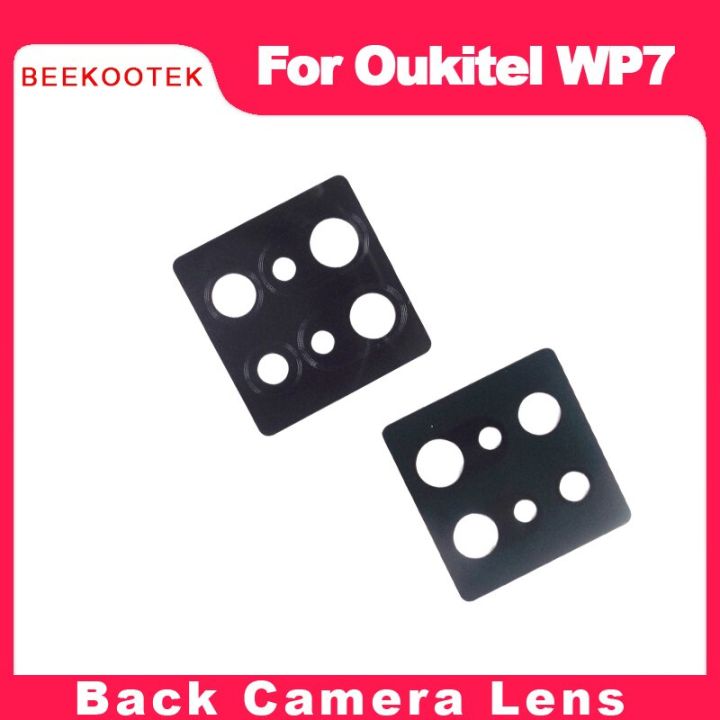 Oukitel อะไหล่กระจกเลนส์กล้องถ่ายรูป100% กล้องมองหลังเลนส์กล้องถ่ายรูปด้านหลังเป็น Wp7สำหรับโทรศัพท์ Wp7 Oukitel