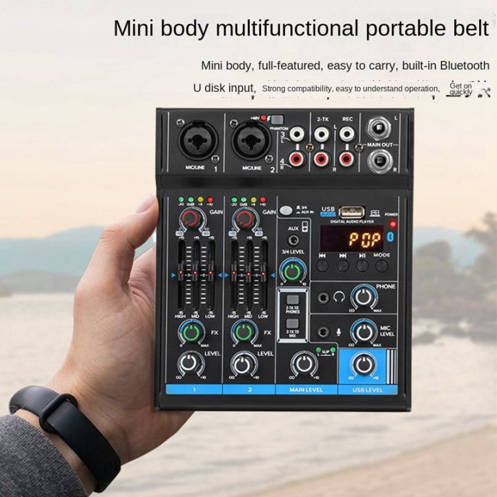 4-channel-bluetooth-audio-mixer-sound-card-audio-dj-16-digital-effects-noise-reduction-console-usb-recording