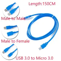 USB3.0 Extension Cable USB 3.0 Male to Female Extension Data Sync Cord Cable Extend Connector Cable for Laptop PC Gamer Mouse