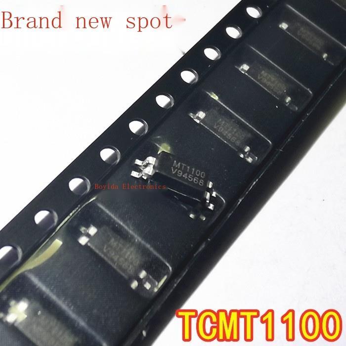 10ชิ้นใหม่ที่นำเข้าเดิม-tcmt1100-mt1100-o-ptical-s-isolator-sop4แพทช์-optocoupler