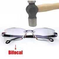 Blue-proof Reading Glasses For Men And Dual-light Smart Zoom Reading Glasses For The Elderly Decanters