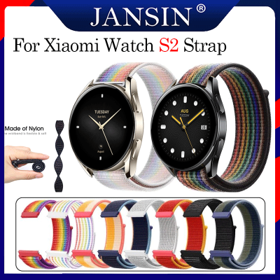 สาย For Xiaomi Watch S2 นาฬิกาอัจฉริยะ สายไนล่อน 46mm 42mm สายนาฬิกา สายคล้องข้อมือไนล่อน อุปกรณ์เสริมส for Xiaomi Watch S2