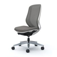 OKAMURA เก้าอี้รุ่น SYLPHY, ALUMINIUM BASE, WITHOUT ARMREST, MEDIUM GRAY เก้าอี้ทำงาน เก้าอี้สำนักงาน Ergonomic Chair