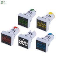 22MM Measuring range AC 12 500V Voltmeter Square Panel LED Digital Voltage Meter Indicator Light Output voltage AC22 500V