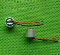✤♞ 9745 microphones microphone 9.7x4.5mm The recording head 9.7x4.5mm electret microphone Line length 30mm